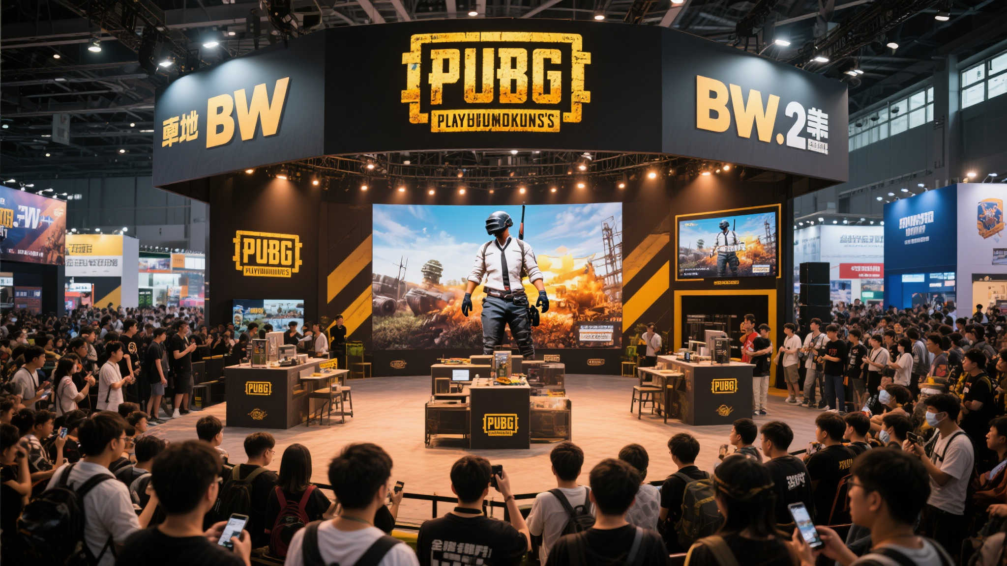 PUBG首次降落BW， 丰富互动体验赢好礼！