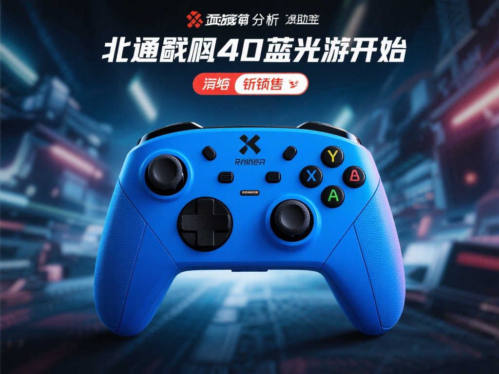 北通鲲鹏40极光蓝二代震撼预售 竞技级手柄带来全新游戏感受